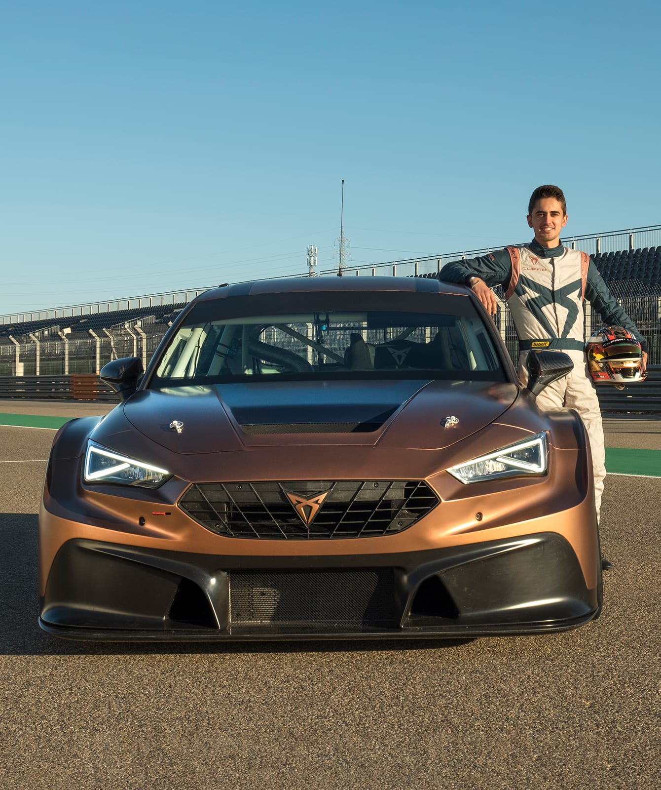 cupra leon competicion gjord för standardvagnsracing